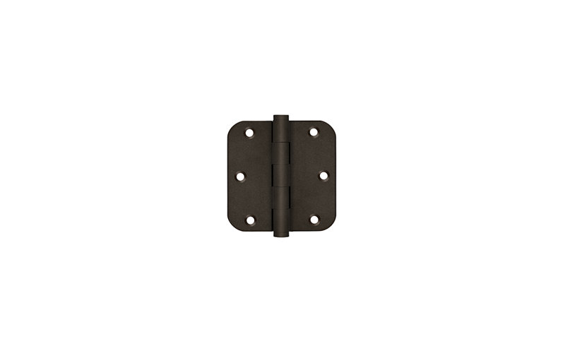 Hinge, Solid Brass, Bronze Dark