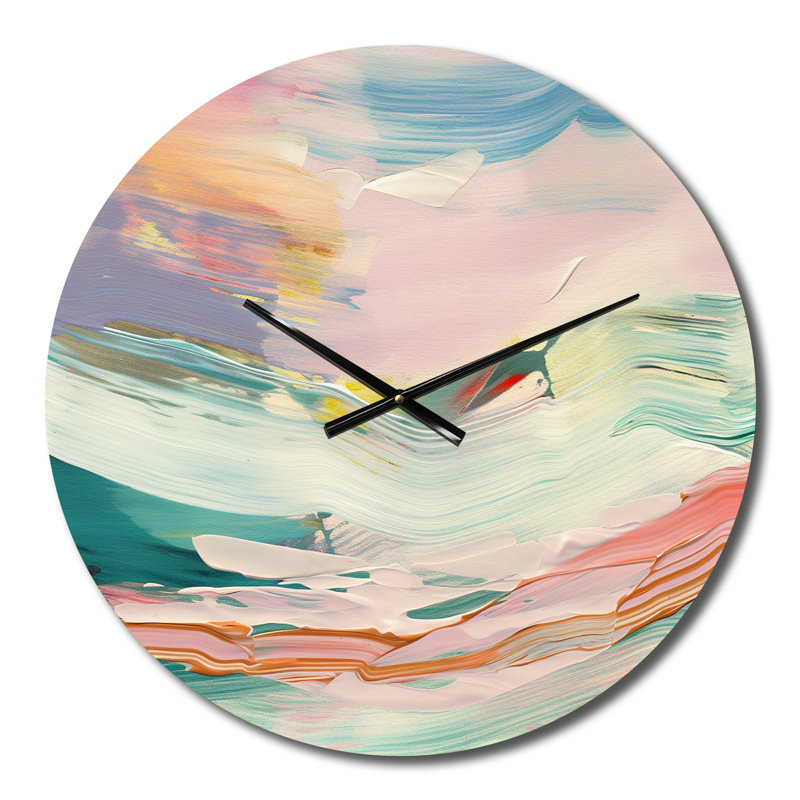 Horloge murale Spring Miracles In Tender, Moyenne