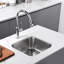 Undermount Stainless Steel Single Bowl Kitchen Sink-111566795