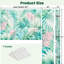 Cloison pliante 6 panneaux paravent palmier tropical pastel feuilles de style aquarelle-1275671236-1275600182