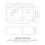 Évier de cuisine double à double cuve - Évier de cuisine en acier inoxydable 33 po x 20 po à tablier frontal encastrable à double cuve de calibre 18 avec deux cuves profondes de 9 po