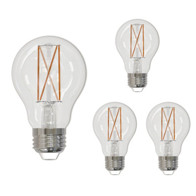 A19 LED Dimmable Edison Style Light Bulb, E26/Medium (Standard) Base