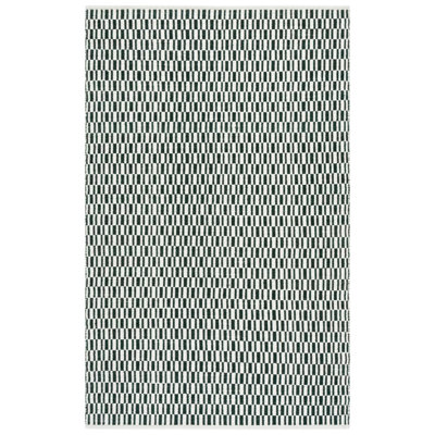 Tapis de couleur unie en coton tissé à la main Vermont