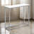 Kip Sofa Console Table, 32 Inch Narrow Top, Open Metal Frame-101699661-101675046