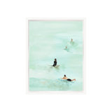 Surf Waiting Painting by Michelle Bennett