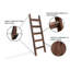 Échelle de couverture en bois 57 po-1016281868