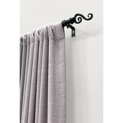 Tringle à rideaux simple ajustable 5/8 po Amundi