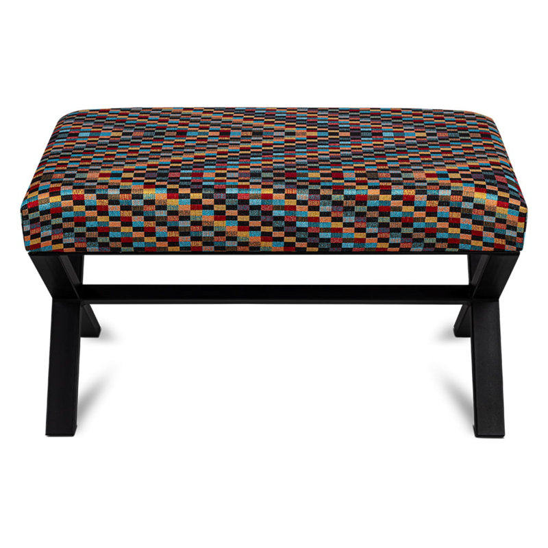 Palominas Velvet Upholstered Bench, H40 x W100 x D30cm