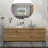 Bathroom Artistic Tempered Glass Vessel Bathroom Sink With Pop-Up Drain
