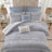 7- Piece Queen Jacquard Comforter Set-128367519