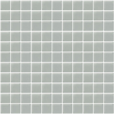 1" x 1" Polished Glass Mosaic Tile