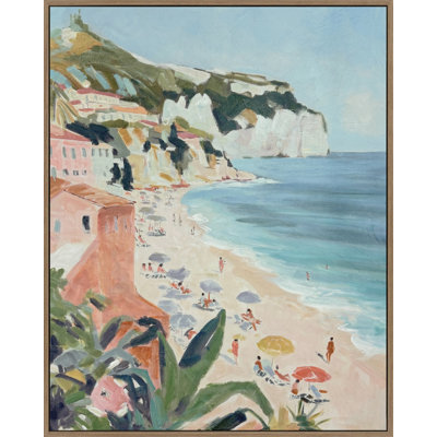 Sunlit Shores I Canvas Wall Art