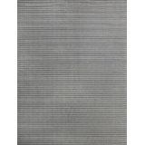 Wool Striped Area Rug in Gray
