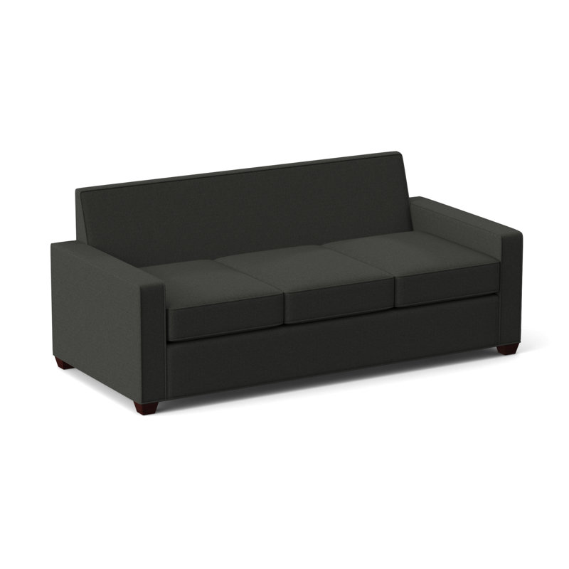 Avery Queen Sleeper Sofa, Empire Mahogany, Dorset Charcoal, Hybrid