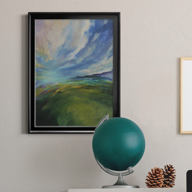" Earth Magic II ", 24" H x 18" W x 1" D, Black Framed Canvas