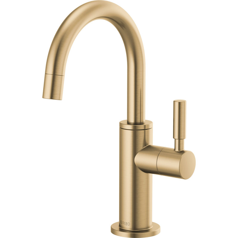 Odin® Cold Only Beverage Faucet with Arc Spout, Luxe Gold