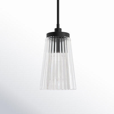 Jeanie Single Light Glass Dimmable Pendant