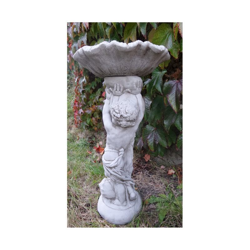 Layton Polystone Fountain Birdbath