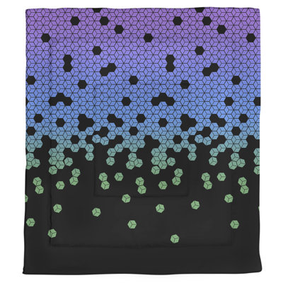 Katelyn Elizabeth Coastal Polyester Dots Comforter