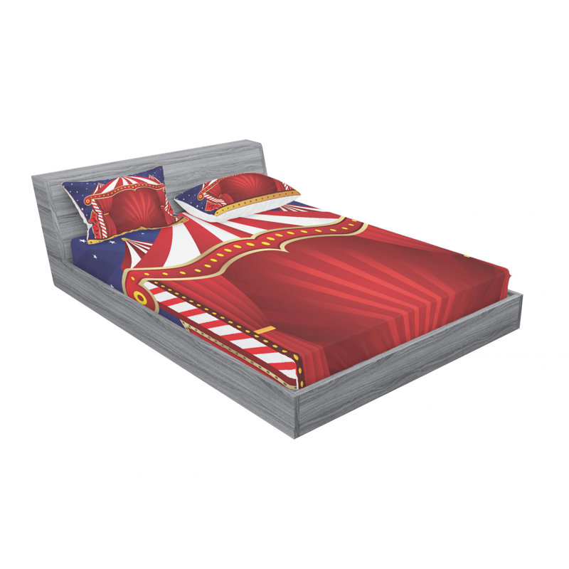 Microfiber Sheet Set, Full Sheet Set with Fitted Sheet