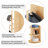 360° Rotating Full Length Mirror with Storage Shelf, Floor Mirror for Bedroom, Living Room
