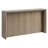 Piedmont 56" Fluted Console Table with Solid Base in Antiqued Gray Oak | Mid-Century Modern Entryway Table for Living Room or Hallway-748885533