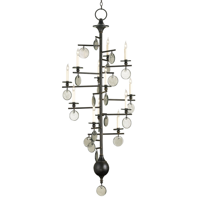 Lustre linéaire unique à 12 lumières Sethos