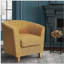 Fauteuil club rembourré Cortina