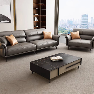Simple fashion comfortable office sofa set