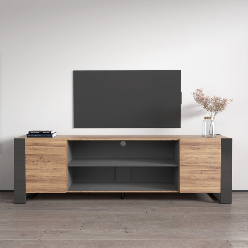 Orren Ellis Rickeisha Media Console & Reviews | Wayfair