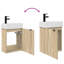 Single Bathroom Vanity with Ceramic Basin-704934679-704934678