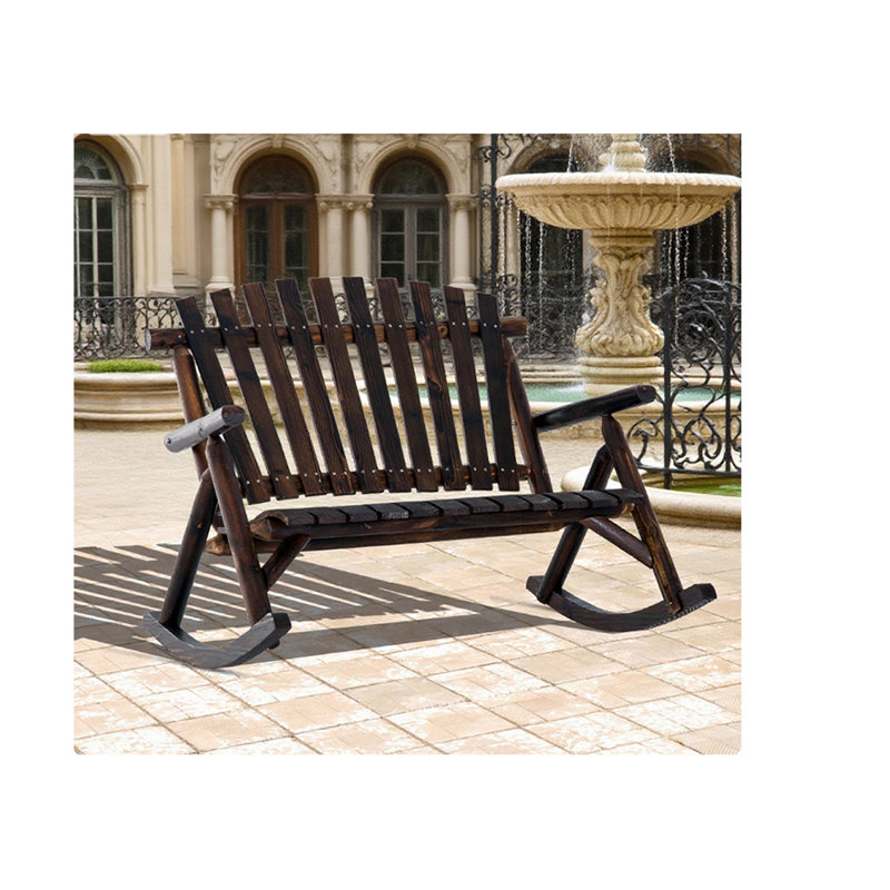 Chaise berçante Adirondack