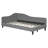 Twin Size L-Shaped Linen Daybed, With Solid Wood Legs-361574704-361574710