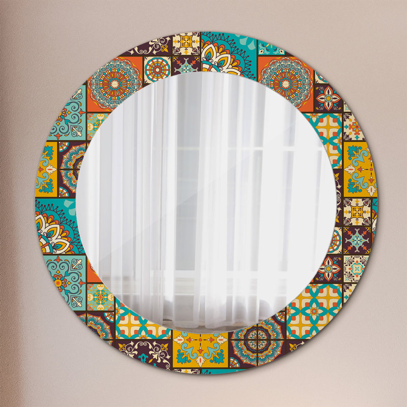 Huldar Glass Flat Wall Mirror
