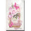 «Parfum Bottle, Flowers & Butterflies (Pink) (Vertical)» par By Jodi - impression-722086127-722086126