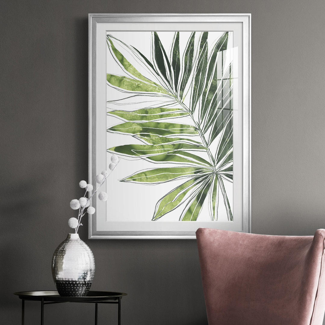" Expressive Palm IV " Bayou Breeze Frame