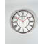 Horloge murale élégante, rose, 11,8 x 11,8 x 1,8 pouces | 100% plastique avec couvercle en verre véritable | Horloge élégante pour la décoration intérieure, idée de cadeau unique pour toute occasion, parfaite pour le salon et la chambre à coucher-128766131-128766136