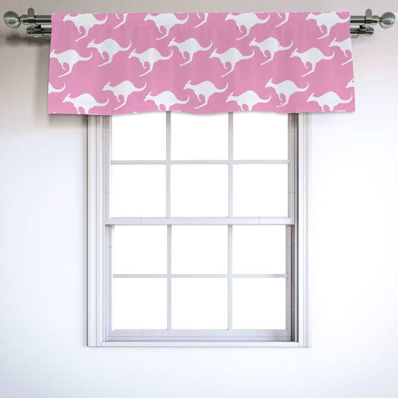 Sateen Ruffled Window Valance