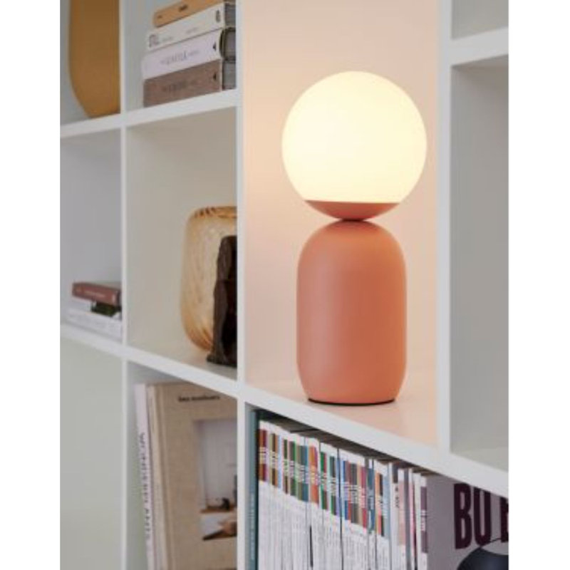 Metal Novelty Lamp, Orange