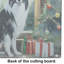 Planche à découper Border Collie Cozy
