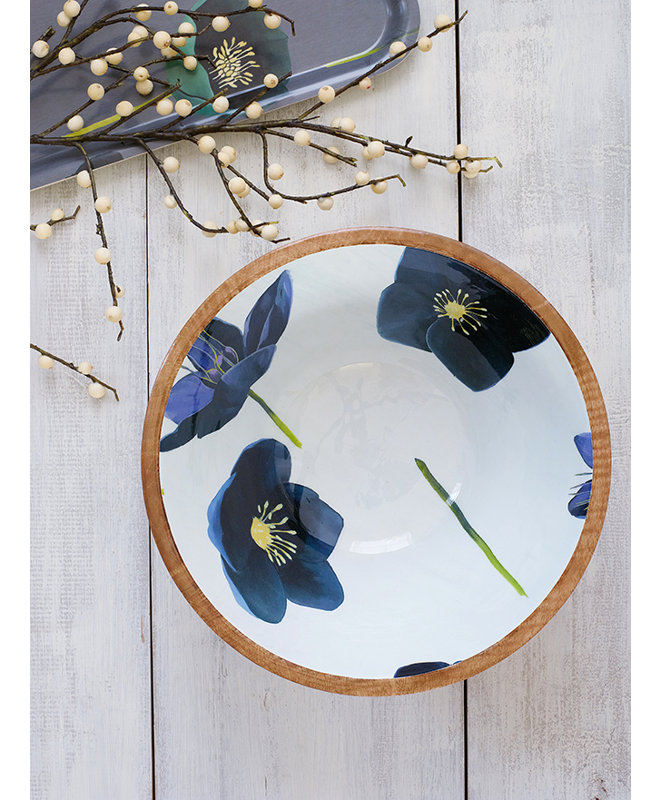 Wood Serving Bowl
