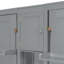 Lits escamotables à double paroi avec armoires et tablettes-806396653