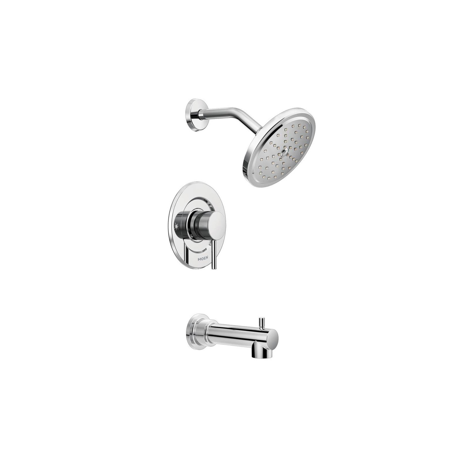 Align Tub and Shower Faucet with Moentrol, Chrome