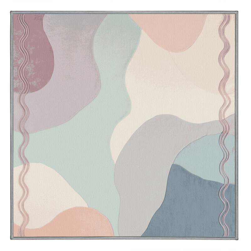 Tapis pastel, Carré 6 pi