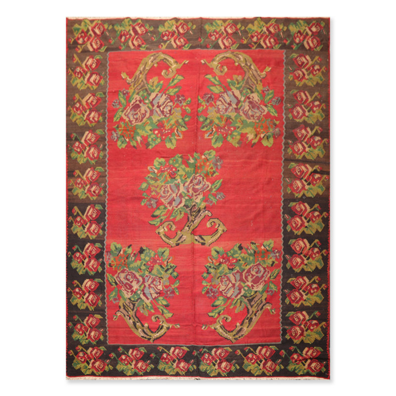 Tidworth Wool Oriental Indoor Rug