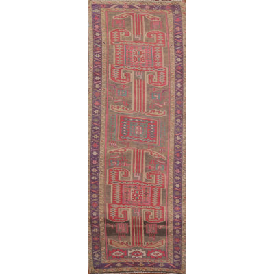 Tapis de couloir rétro 4 x 10