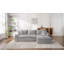Canapé modulaire Cloud avec méridienne modulaire en L-1704536382