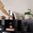 WAHEY Bookcase, 10 Cube Open Storage Display Bookshelf With Legs, HOFB013-2040641400-2040641401