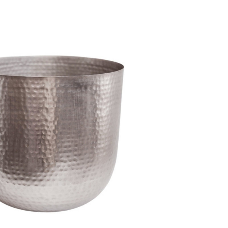 Pot Planter, Silver