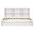 Bed with Side Bookcase, Drawers-1342335578-1342335581